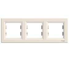Schneider Electric ASFORA 3-AS KERET VÍZSZINTES BÉZS PEPH5800323 villanyszerelés