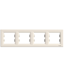 Schneider Electric ASFORA 4-ES KERET VÍZSZINTES BÉZS PEPH5800423 villanyszerelés