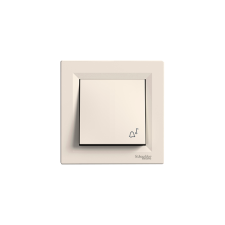 Schneider Electric ASFORA EGYPÓLUSÚ NYOMÓ BÉZS PEPH0800123 CSENGŐJEL villanyszerelés