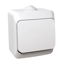 SCHNEIDER Electric CEDAR PLUS Egypólusú kapcsoló, IP44, fehér (101) villanyszerelés