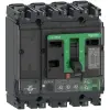Schneider Electric Compact NSX100 megszakító 4P 50kA Micrologic 4.2 Vigi kioldóegység 40A 4P4D C10N44V040 Schneider