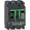 Schneider Electric Compact NSX250 megszakító 3P 50kA Micrologic 4.2 Vigi kioldóegység 160A 3P3D C25N34V160 Schneider