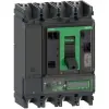 Schneider Electric Compact NSX630 megszakító 4P 36kA Micrologic 7.3 Vigi kioldóegység 570A 4P4D C63F47E570 Schneider