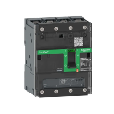 Schneider Electric Compact NSXm 25kA TM100D megszakító 4P/3T síncsatlakozókkal C11B6TM100B Schneider villanyszerelés