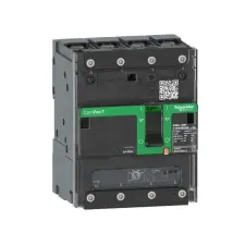 Schneider Electric Compact NSXm 50kA TM80D megszakító 4P/3T síncsatlakozókkal C11N6TM080B Schneider villanyszerelés