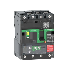 Schneider Electric Compact NSXm Vigi megszakító 3P 160A 25kA síncsatlakozókkal C12B34V160B Schneider villanyszerelés