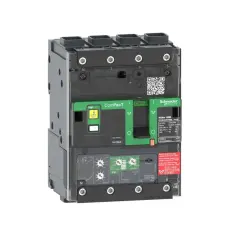 Schneider Electric Compact NSXm Vigi megszakító 4P50A 16kA EverLink csatlakozókkal C11E44V050L Schneider villanyszerelés