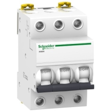 Schneider Electric Kismegszakító 3P,40A, C karakterisztika, 6 kA Acti9 IK60N (Schneider A9K24340) villanyszerelés
