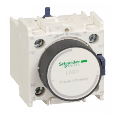Schneider Electric LADT4 Behúzáskésleltető segédérintkező blokk, 10…180s, csavaros csatlakozás villanyszerelés