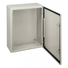 Schneider Electric NSYCRN44200P Elosztószekrény teli ajtóval és szerelőlappal 400x400x200 villanyszerelés