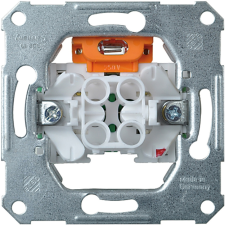 Schneider Electric Schneider 111610 ELSO Vátókapcsoló betét, jelzőfényes, 10A, rugós bekötés villanyszerelés