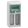 Schneider Electric Schneider 13186 MUREVA (Kaedra) Kiselosztó, átlátszó ajtó, 1x8 modul+2 nyílás