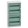Schneider Electric Schneider 13437 MUREVA (Kaedra) Kiselosztó, átlátszó ajtó, 4x18 modul