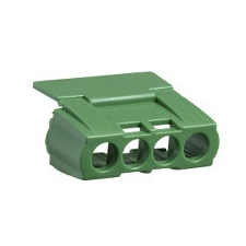 Schneider Electric Schneider 13581 Csatlakozóblokk (nulla-föld sín) takaró, zöld villanyszerelés