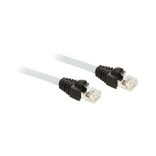 Schneider Electric Schneider 490NTW00080 Ethernet árnyékolt sodrott érpár Kábel, 80M, RJ45 connec. villanyszerelés