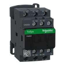 Schneider Electric Schneider CAD50B7 Segédkapcsoló, 5Z, csavaros csatlakozás villanyszerelés
