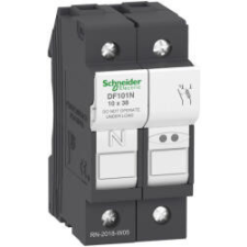 SCHNEIDER Electric Schneider DF101N Biztosíték tartó 1P N 32A biztosítékhoz (DF101N) villanyszerelés