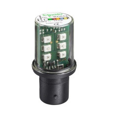 Schneider Electric Schneider DL1BDG1 LED BA15D foglalatban 120VAC, fehér villanyszerelés