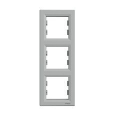 Schneider Electric Schneider Electric Asfora EPH5810361 Hármas keret, függőleges, alumínium ( EPH5810361 ). villanyszerelés