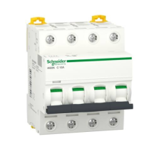 Schneider Electric Schneider iK60N 4P 6kA C 10A kismegszakító villanyszerelés