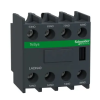 Schneider Electric SCHNEIDER LADN40 Segédérintkező blokk, homloklapi, 4Z, csavaros csatlakozás