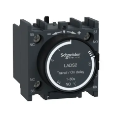 Schneider Electric SCHNEIDER LADS2 Behúzáskésleltető segédérintkező blokk, 1…30s, csavaros csatlakozás villanyszerelés