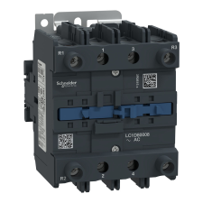 Schneider Electric Schneider LC1D80008U7 AC mágneskapcsoló, 125A (AC1), csavaros csatlakozású, 2Z+2NY pólus villanyszerelés