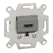 Schneider Electric Schneider Merten MTN4583-0000 HDMI csatlakozó burkolat és keret nélkül villanyszerelés