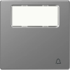 Schneider Electric Schneider MTN3365-6036 MERTEN Feliratozható billentyű, csengőjellel, D-Life, acél