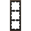 Schneider Electric Schneider MTN4030-6552 MERTEN D-Life hármas keret, mokka
