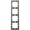 Schneider Electric Schneider MTN4040-6550 MERTEN D-Life négyes keret, nikkel