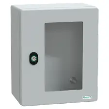 Schneider Electric Schneider NSYPLM3025TG Polymel falra szerelhető elosztószekrény átlátszó ajtóval villanyszerelés