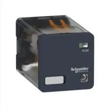 Schneider Electric SCHNEIDER RUMC23P7 Zelio RUM univerzális relé, hengeres, 2CO, 10A, 230VAC, LED villanyszerelés