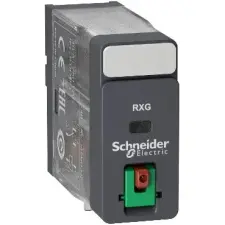 Schneider Electric SCHNEIDER RXG11B7 Zelio RXG Interfész relé, 1CO, 10A, 24VAC, tesztgomb villanyszerelés