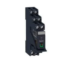 Schneider Electric SCHNEIDER RXG21P7PV Zelio RXG Interfész relé foglalattal, 2CO, 5A, 230VAC, tesztgomb villanyszerelés