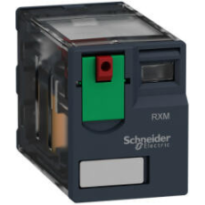 Schneider Electric Schneider RXM4AB1P7 Zelio RXM miniatűr relé, 4CO, 6A, 230VAC, tesztgomb (RXM4AB1P7) villanyszerelés