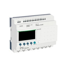 Schneider Electric Schneider SR2A201BD LCD kijelzős, 20 I/O, relés, 24VDC villanyszerelés