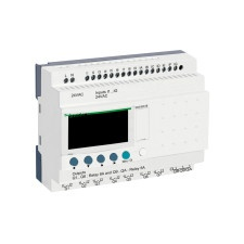 Schneider Electric Schneider SR3B261B 26 I/O, relés, óra, 24VAC villanyszerelés