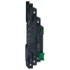 Schneider Electric SCHNEIDER SSL1A12JDPV SSL komplett sorkapocs szilárdtestrelé foglalattal, nullfeszültségű kapcsolás, 1NO, 24...280VAC, 2A, 12VDC, csavaros