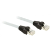 Schneider Electric SCHNEIDER TCSECE3M3M3S4 Kábel, Ethernet, Cat 5E, 2 x RJ45, megerősített, 3m