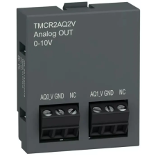 Schneider Electric SCHNEIDER TMCR2AQ2V Modicon TMC bővítőmodul, 2AO, 0-10V villanyszerelés