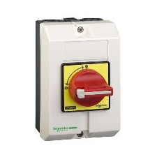 Schneider Electric Schneider VCFXGE1 Fő- és vészleállító kapcsoló üres tok 10-32A, kapcsolókarral villanyszerelés