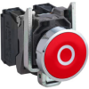 Schneider Electric Schneider XB4BA4322 Harmony komplett fém nyomógomb, Ø22, visszatérő, 1NC, piros, O (XB4BA4322)