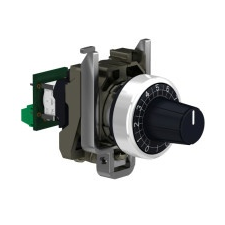 Schneider Electric Schneider XB4BD912R1K Harmony komplett fém potencióméter, Ø22, 1kOhm villanyszerelés