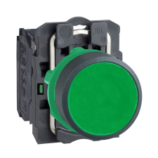 Schneider Electric Schneider XB5AA31 komplett nyomógomb zöld 1 záró érintkező (Harmony XB5AA31) villanyszerelés