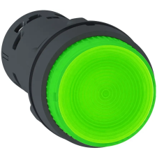 Schneider Electric SCHNEIDER XB7NJ0361 világító nyomógomb - - retesz -1NO - zöld - 230v villanyszerelés