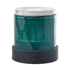 Schneider Electric Schneider XVBC4M3 Harmony XVB Ø70 fényoszlop fénymodul, BA15d, villogó, zöld, 230VAC villanyszerelés