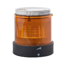 Schneider Electric Schneider XVBC4M5 Harmony XVB Ø70 fényoszlop fénymodul, BA15d, villogó, narancs, 230VAC villanyszerelés