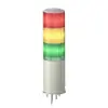 Schneider Electric SCHNEIDER XVGM3SW Harmony Easy komplett fényoszlop, 3 szintes, piros-narancs-zöld, 230 VAC, direkt rögzítésűhangj.,