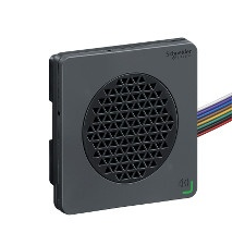 Schneider Electric Schneider XVSV7BBP 72x72 elektromos hangjelző, PNP 24 VDC, fekete villanyszerelés